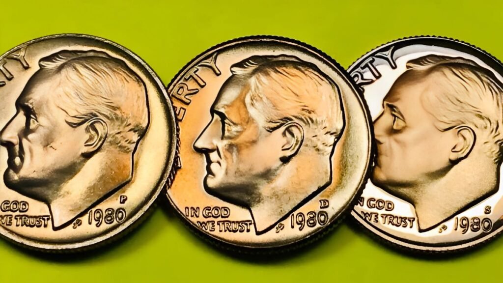 1980 Roosevelt Dime Identification