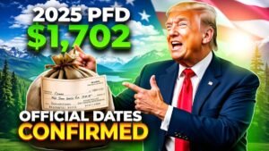 2025 Official PFD Payment Dates & $1,702 Direct Deposits Confirmed After Stimulus Checks