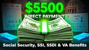 $5500 Direct Payment 2025 – Check Eligibility for Social Security, SSI, SSDI & VA Benefits