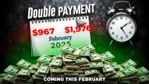 Double Payment Alert: $967 and $1,976 Coming in February 2025