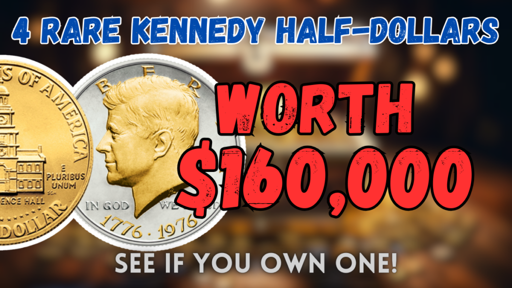 4 Rare Kennedy Half-dollars Worth Up To $160,000 – Do You Have One 